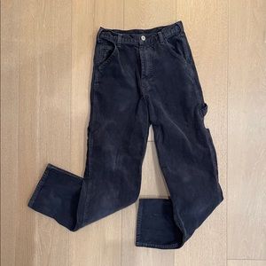 J. Galt Blue Corduroy Carpenter Pants